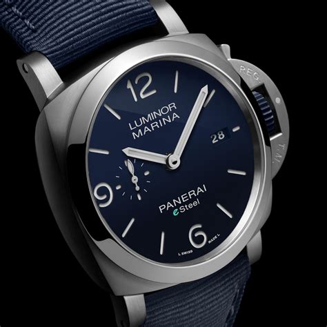 Introducing: The Panerai Luminor Marina eSteel .